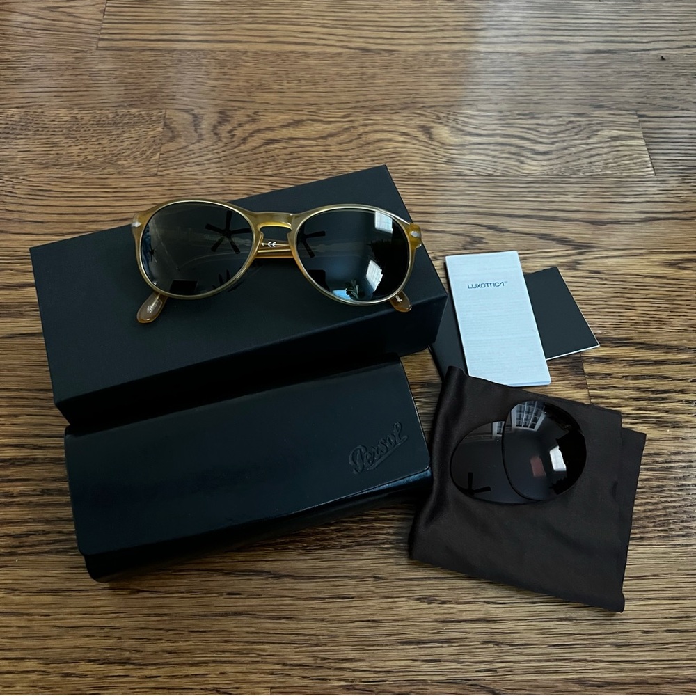 Persol Sunglasses with Gold Frame